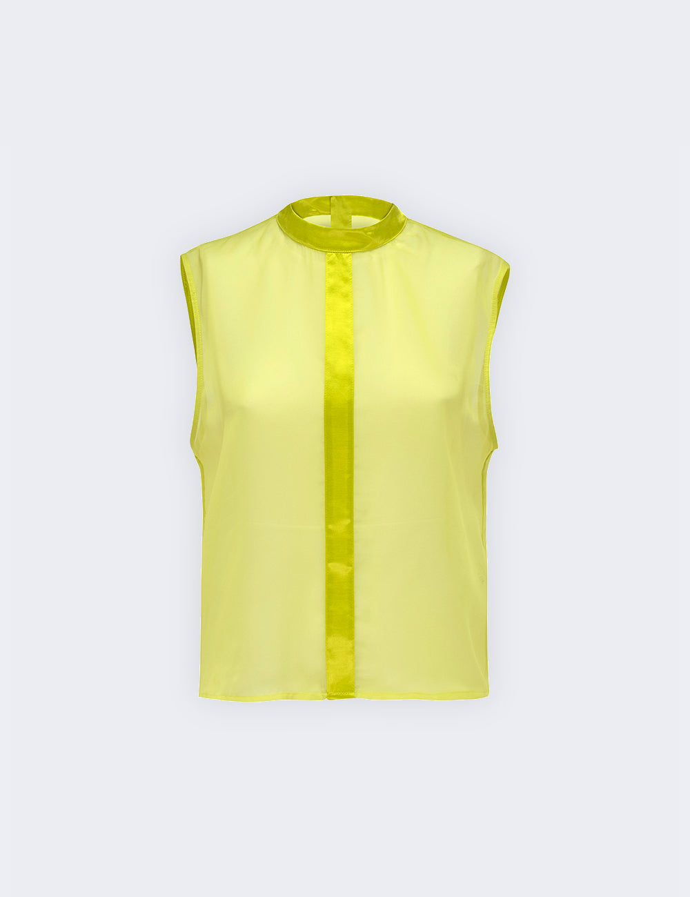 Jijil Blusa smanicata a collo alto Italy