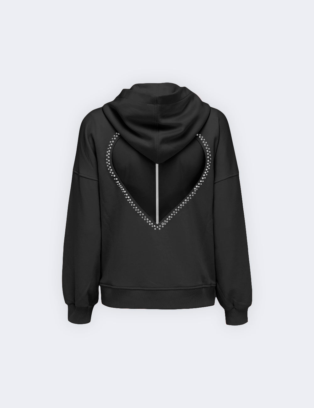 Jijil Felpa con dettaglio cuore sul retro Fino Al -60%
