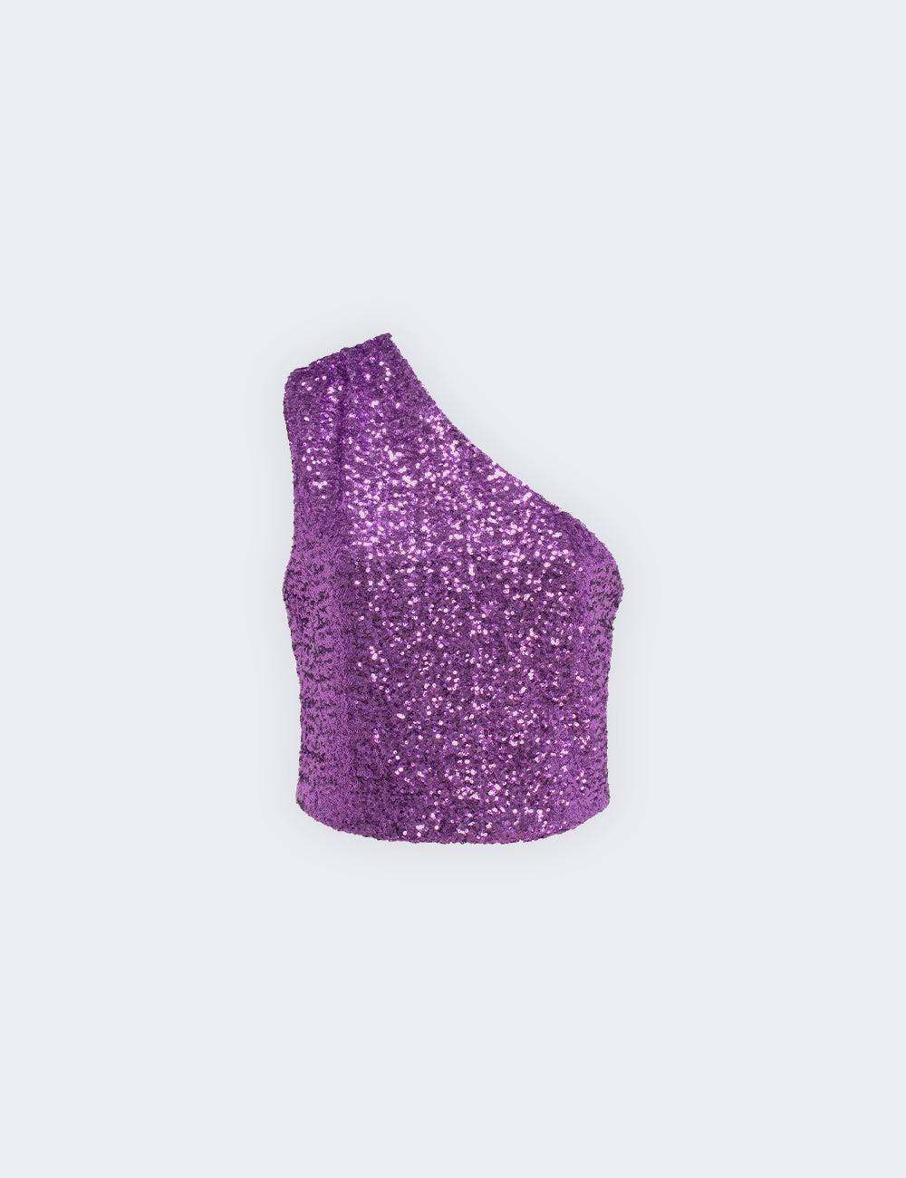 Jijil Top monospalla asimmetrico Sconto