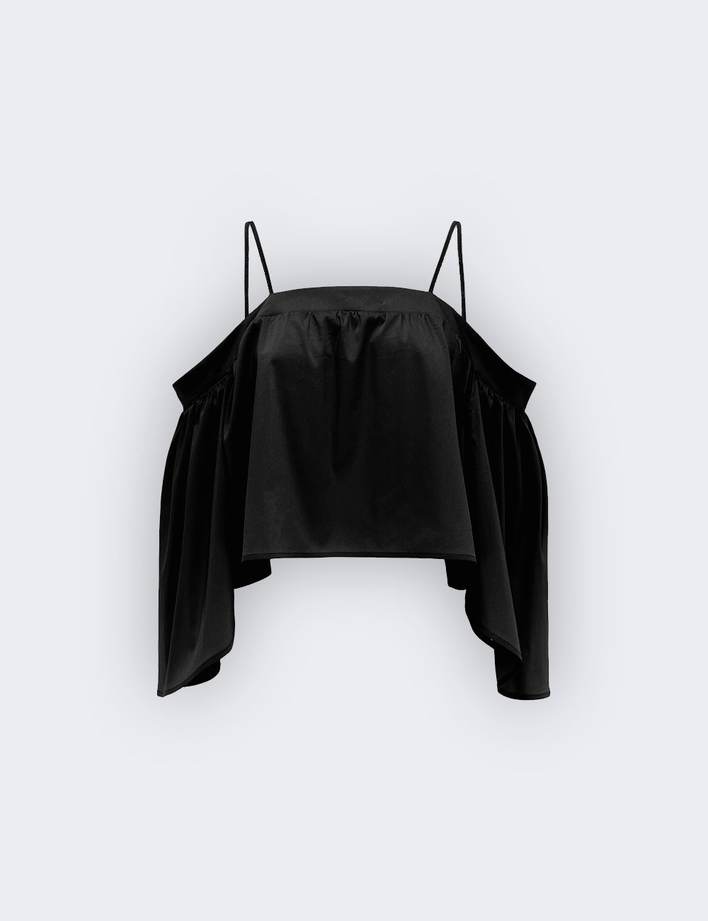 Jijil Blusa con scollo a barca e bretelle sottili In Linea
