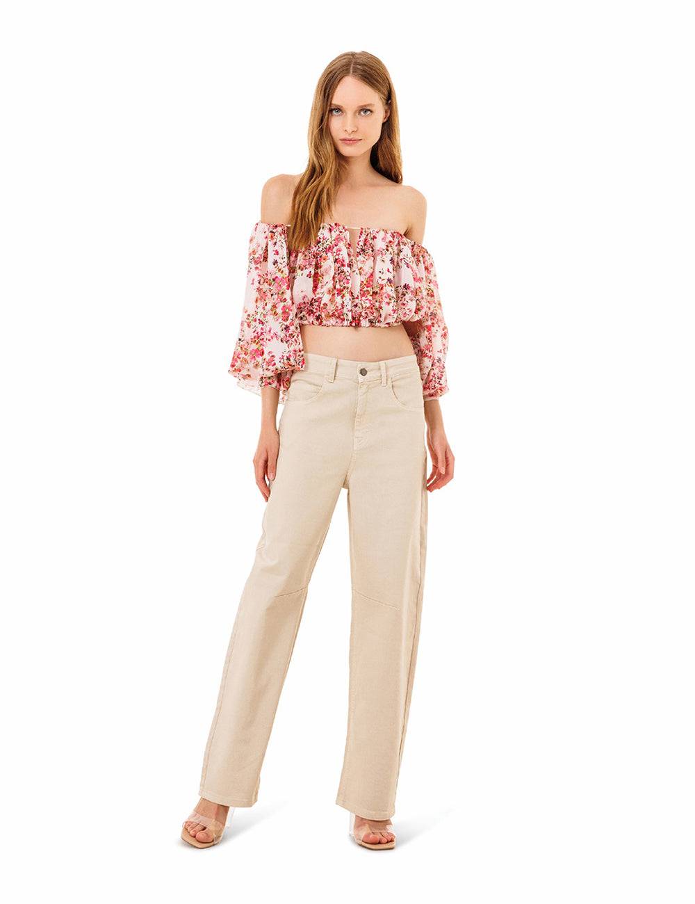 Jijil Pantalone in cotone
