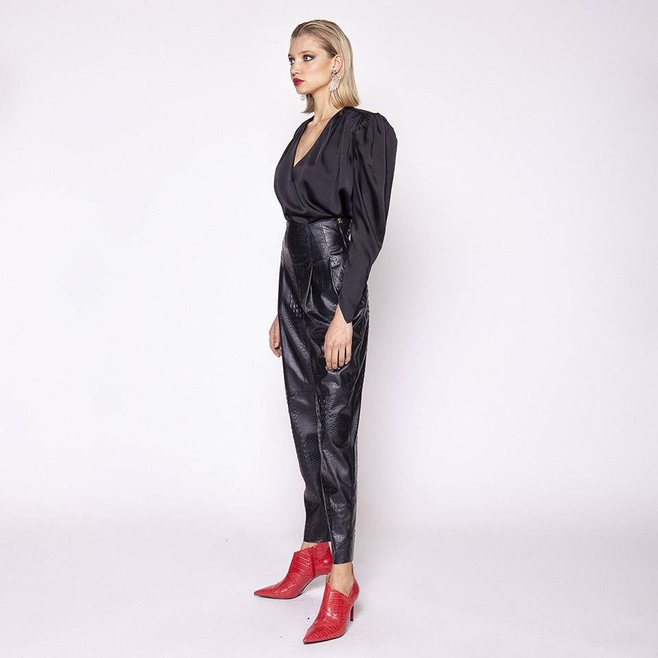 Nineminutes THE PENCE BLACK COCCO Latest fashion