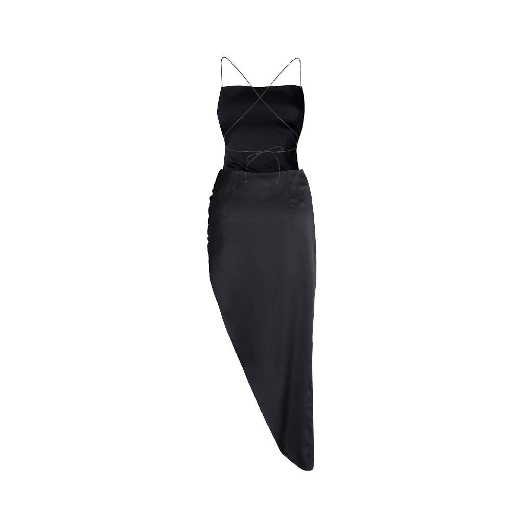 Nineminutes SS22-THE TOMI MIDI BLACK 2025