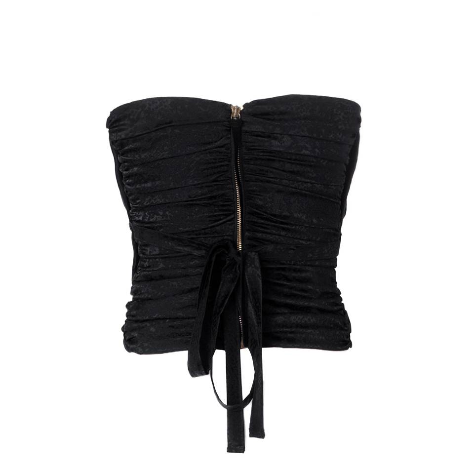 Nineminutes HS – THE BLONDIE TOP SMOKE Moda