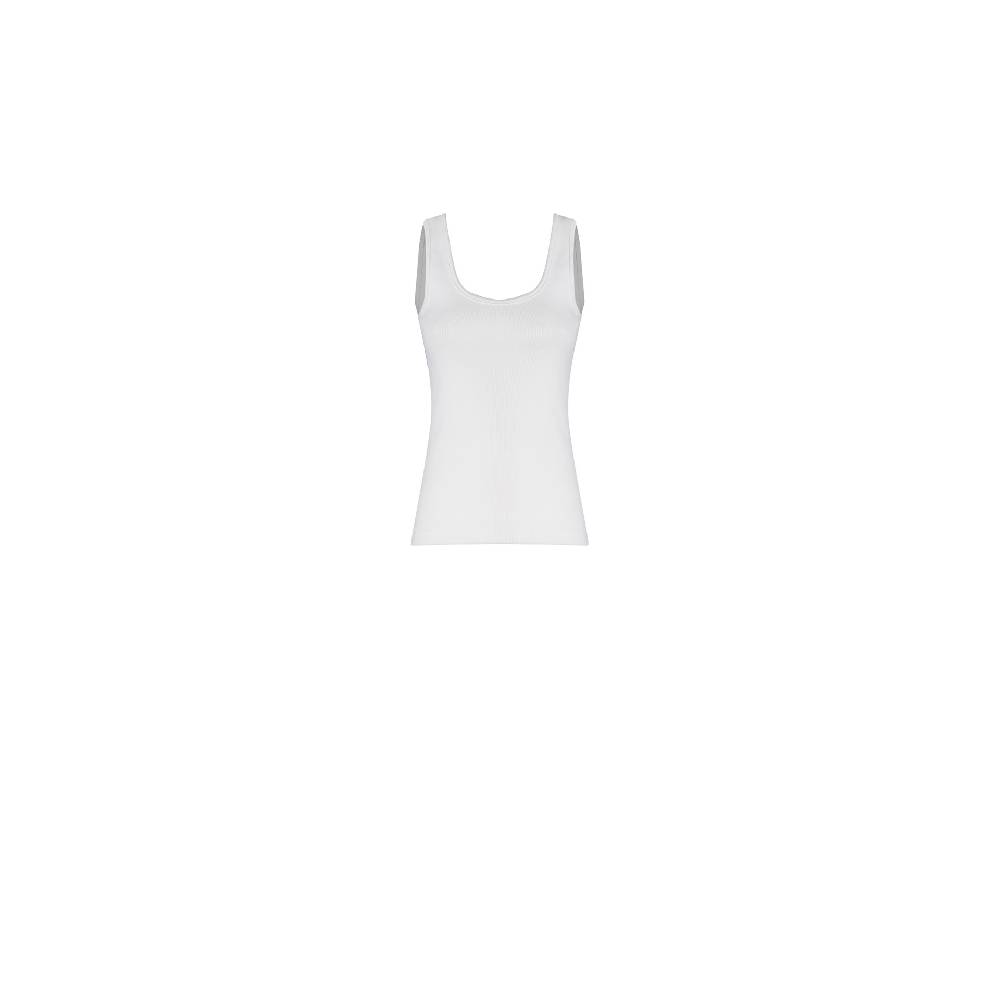 Nineminutes REVERSIBLE – THE TANK COTTON WHITE Nuova