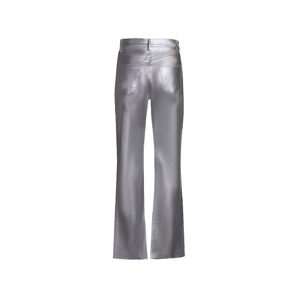 Nineminutes REVERSIBLE – THE RIVIERA PANTS SILVER DENIM Italia