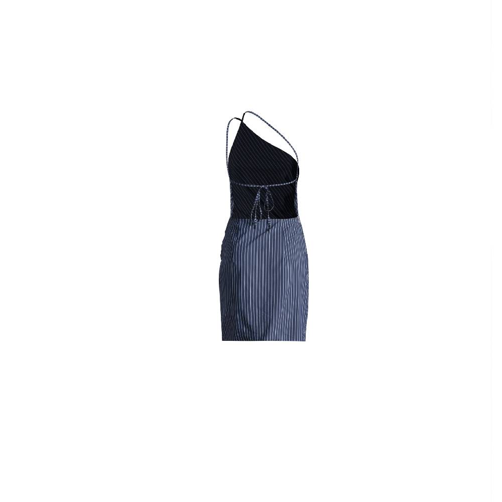 Nineminutes REVERSIBLE – THE TOMI COTTON STRIPE BLUE In Linea