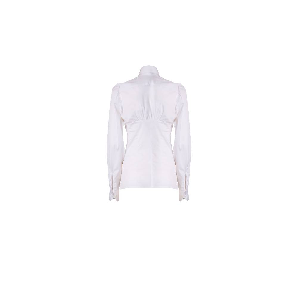 Nineminutes REVERSIBLE – THE MICHELLE SHIRT COTTON WHITE Soddisfazione Garantita