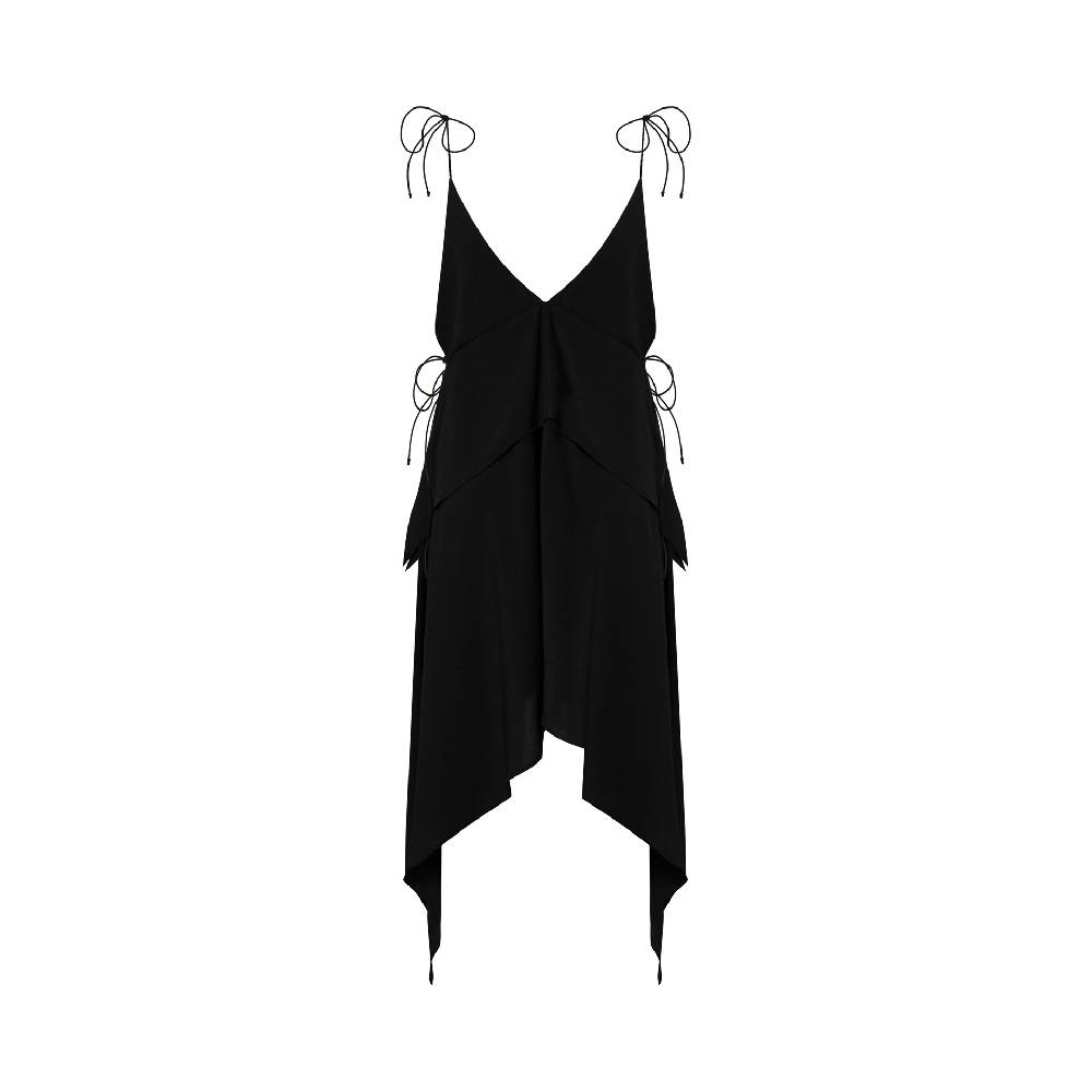 Nineminutes REVERSIBLE – THE PALOMA DRESS CREPE NERO Online