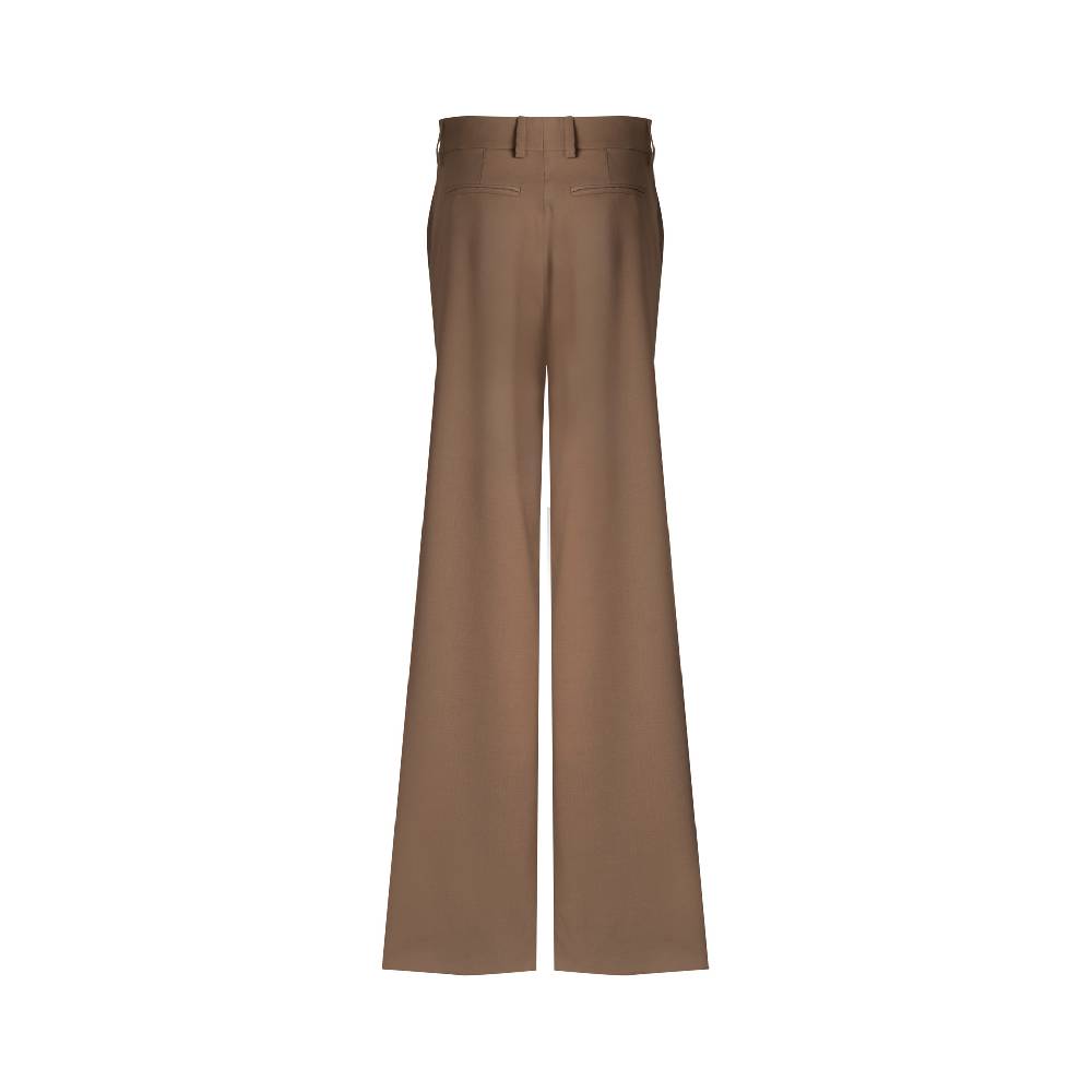 Nineminutes REVERSIBLE – THE WOMAN SUBMARINE PANTS WOOL SAND Vendita
