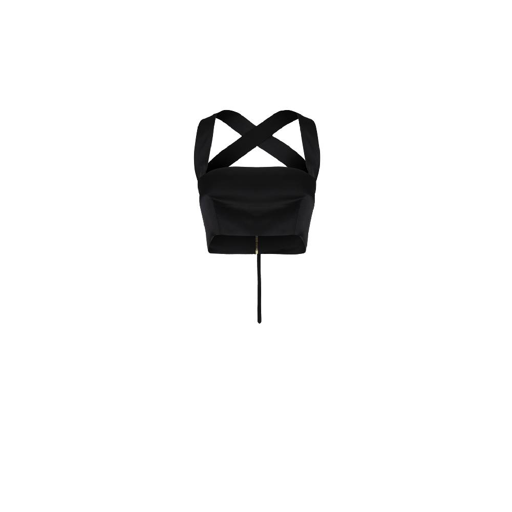 Nineminutes IMNOTPERFECT – THE NIKI TOP BLACK Outlet