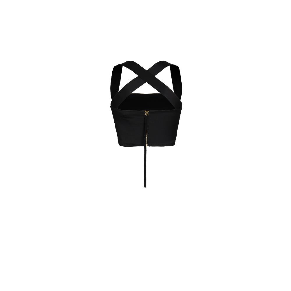 Nineminutes IMNOTPERFECT – THE NIKI TOP BLACK Outlet
