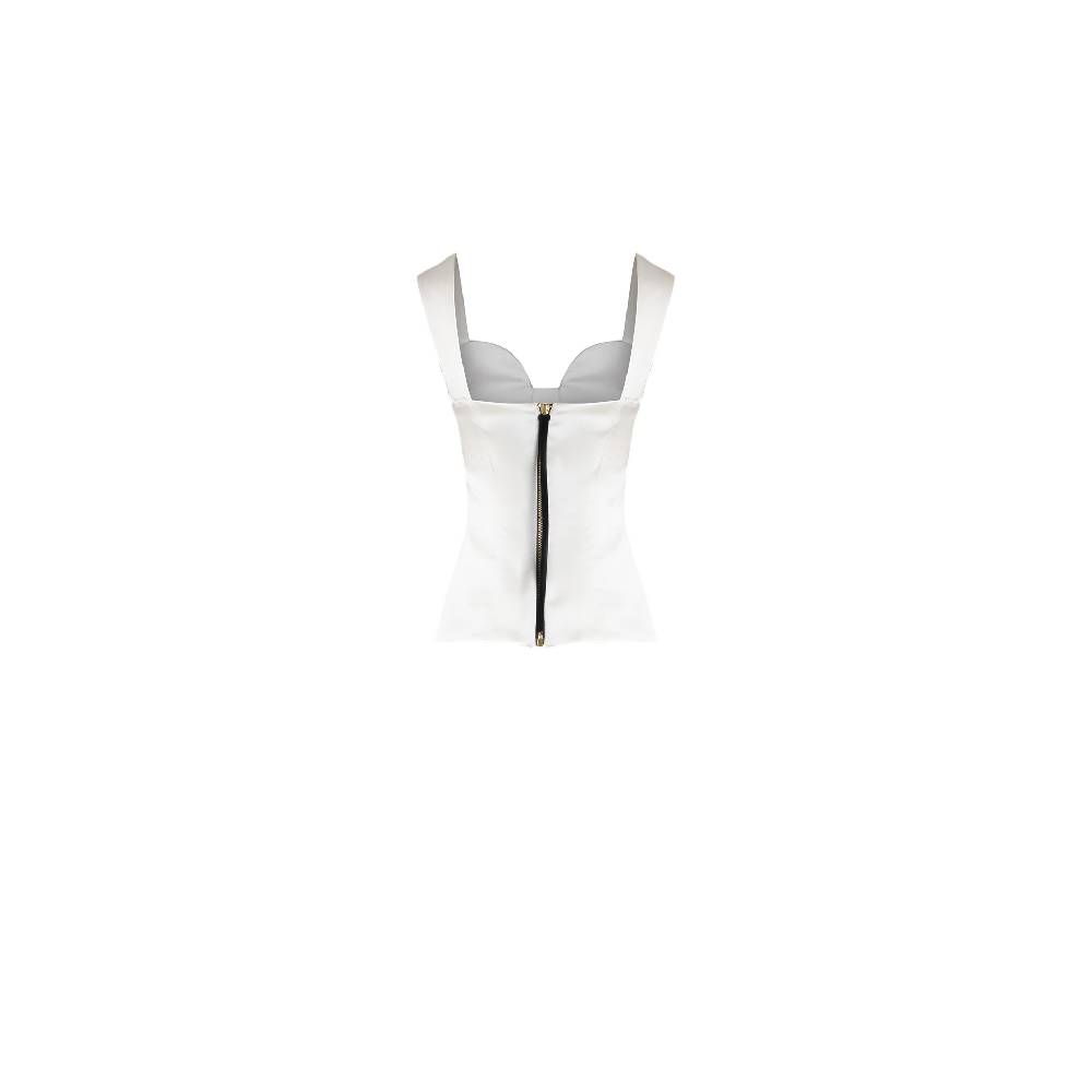 Nineminutes FW22.23 -THE ROBY TOP CHAMPAGNE In Saldo