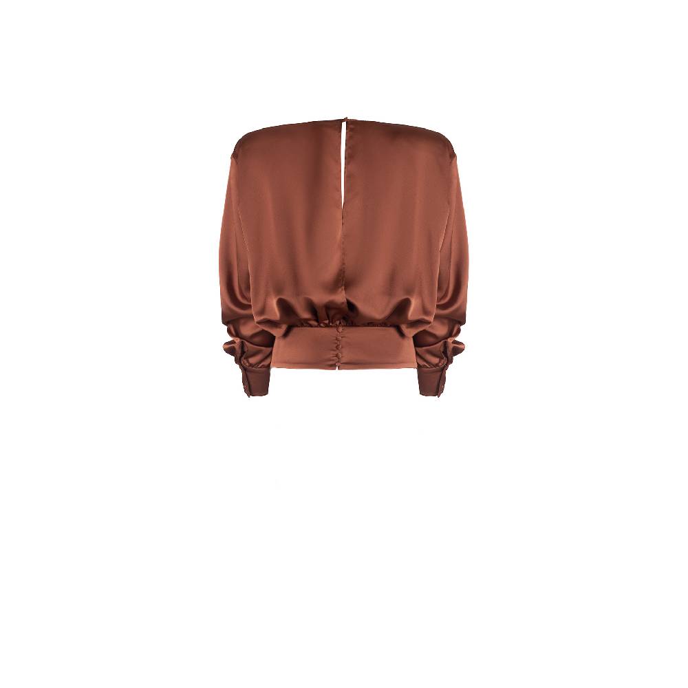Nineminutes FW22.23 -THE GINA TOP BRONZE Italia
