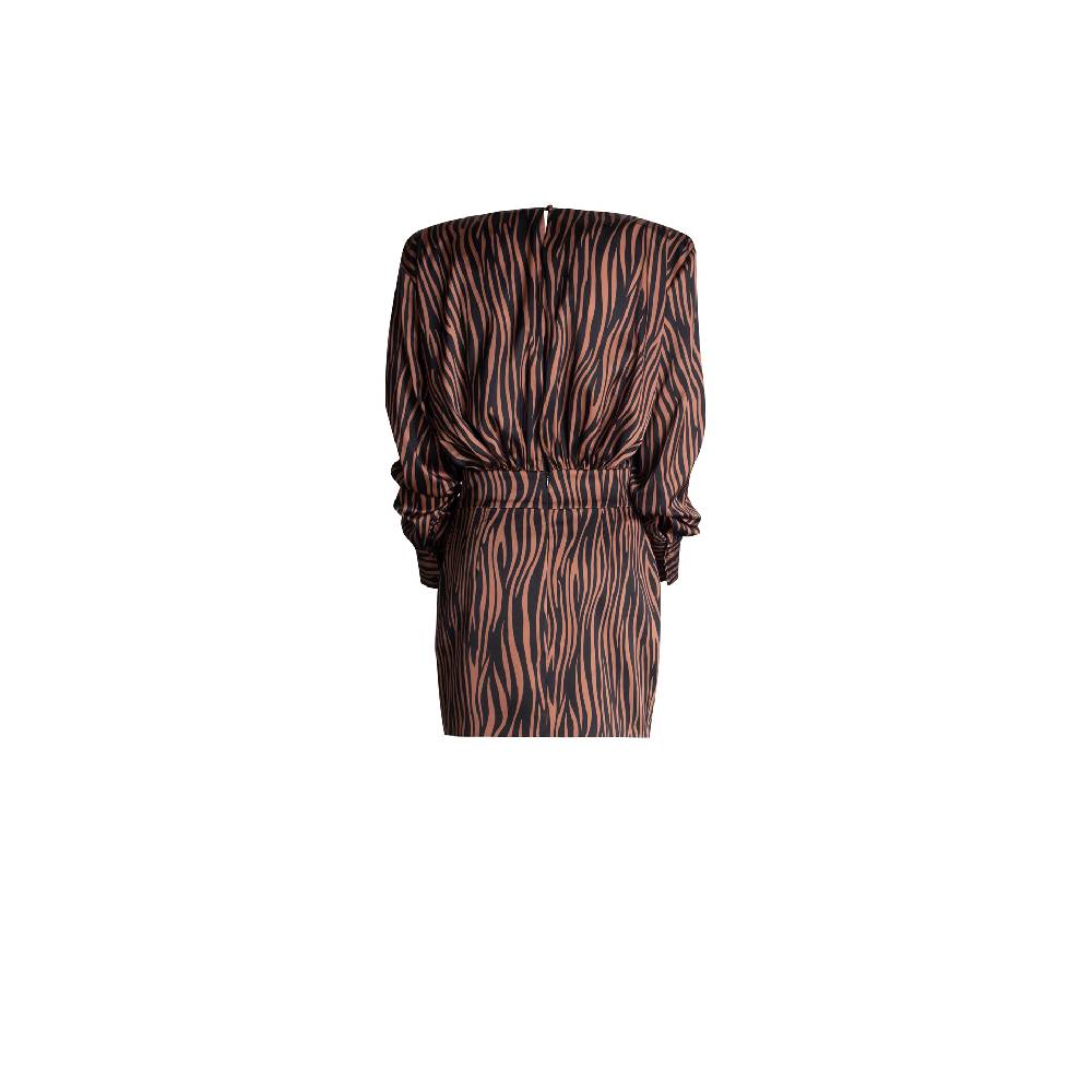 Nineminutes FW22.23 – THE GINA DRESS TIGER Nuovo