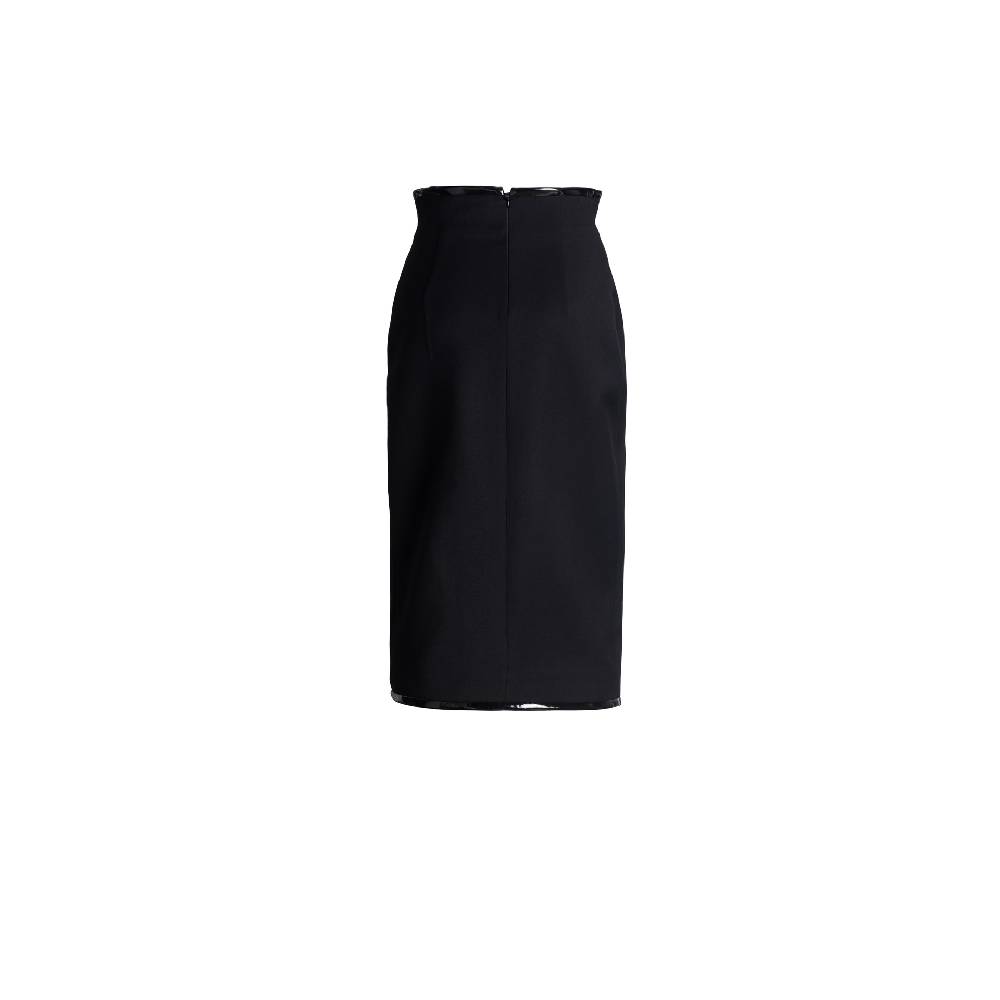 Nineminutes FW22.23 – THE GRACE MIDI WOOL BLACK Ultimo giorno