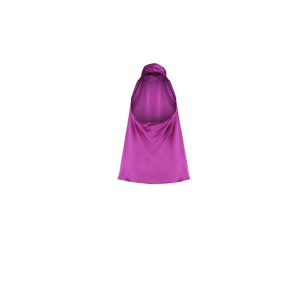 Nineminutes FW22.23 -THE ELVIRA TOP PLUM I Più Venduti