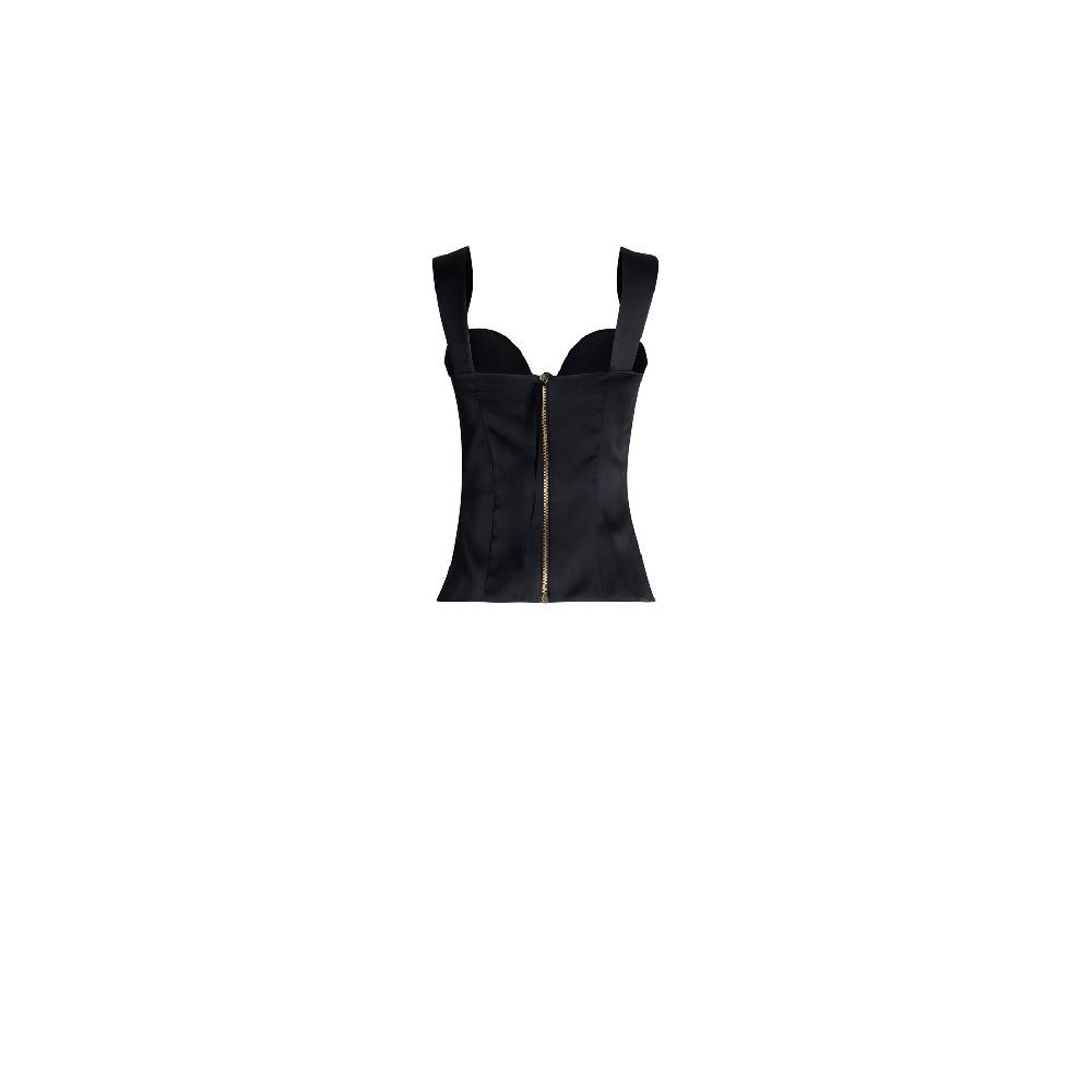 Nineminutes FW22.23 -THE ROBY TOP BLACK In Saldo