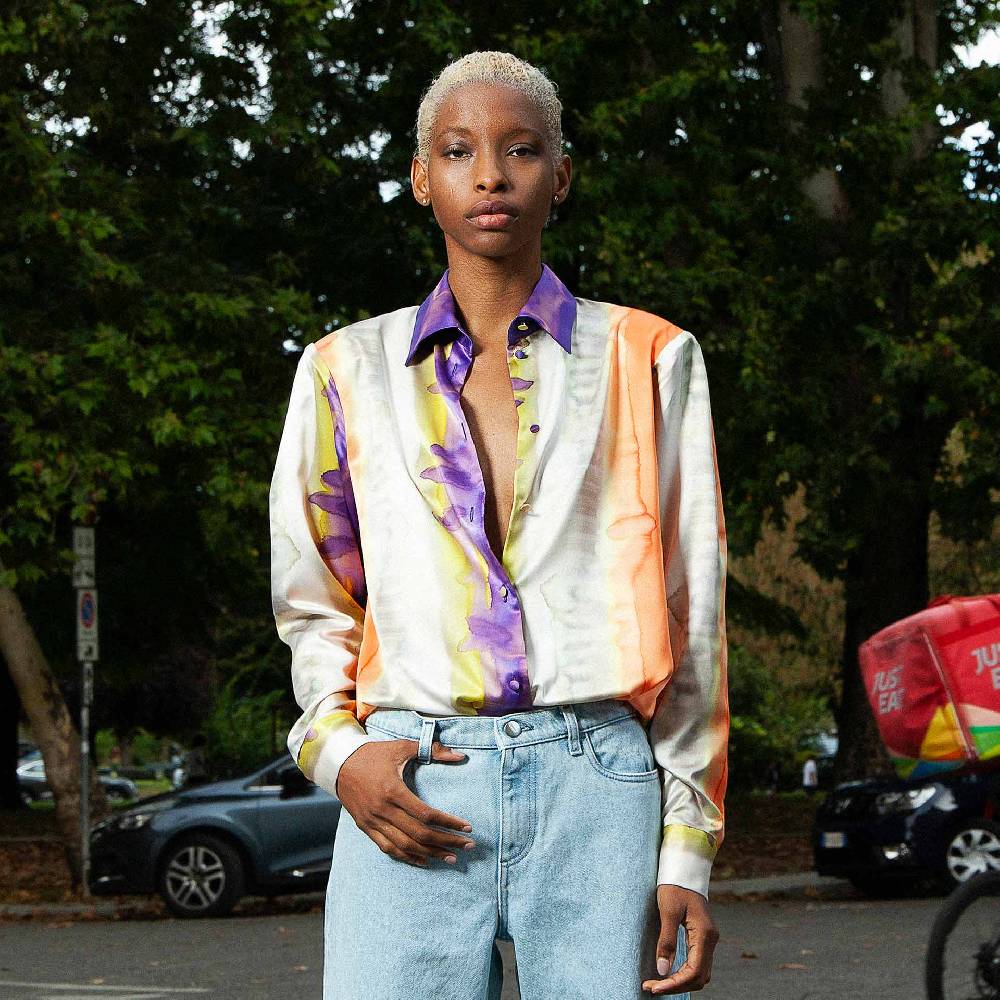 Nineminutes SS22-THE UP TIE DYE 2025