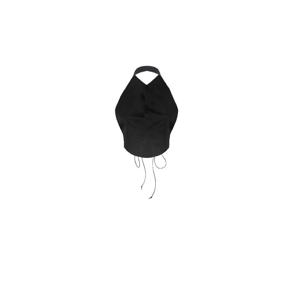 Nineminutes SS22-THE LIZA TOP BLACK Qualità Garantita