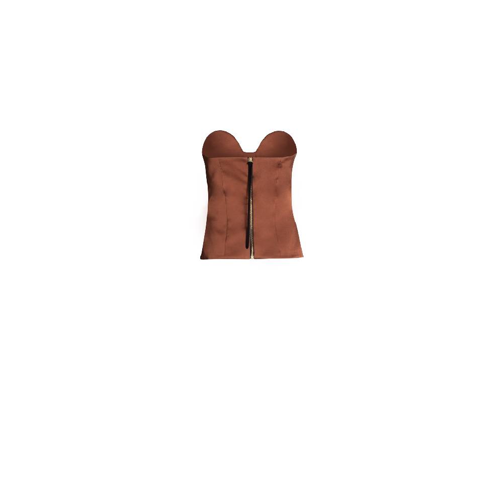 Nineminutes IMNOTPERFECT – THE KATE TOP BRONZE Offerte