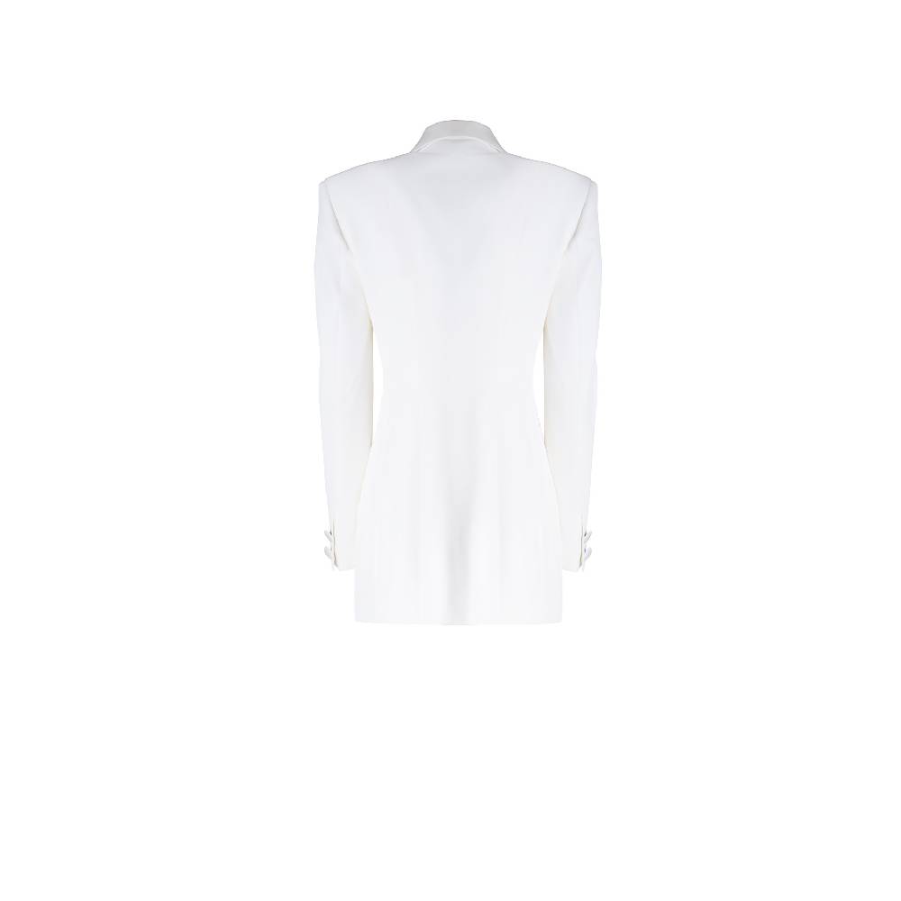 Nineminutes IMNOTPERFECT – THE DOUBLE BLAZER DRESS WHITE Promozione