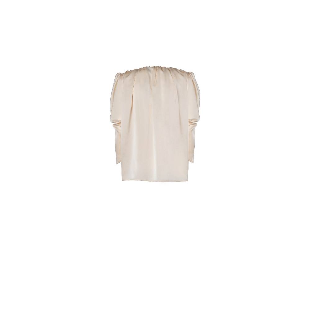 Nineminutes IMNOTPERFECT – THE MARGOT TOP DOUBLE MILK Spedizione Gratuita