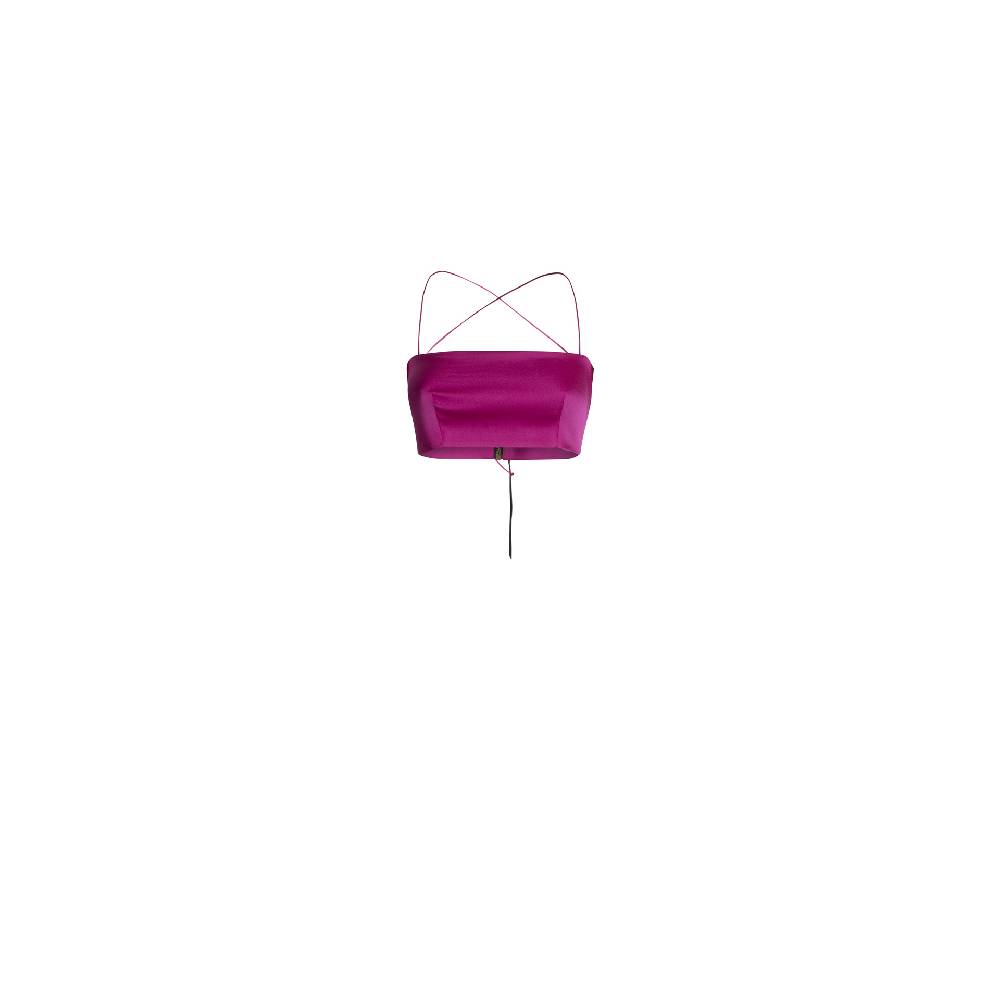 Nineminutes IMNOTPERFECT – THE NIKI TOP DOUBLE BERRY Vendita Calda