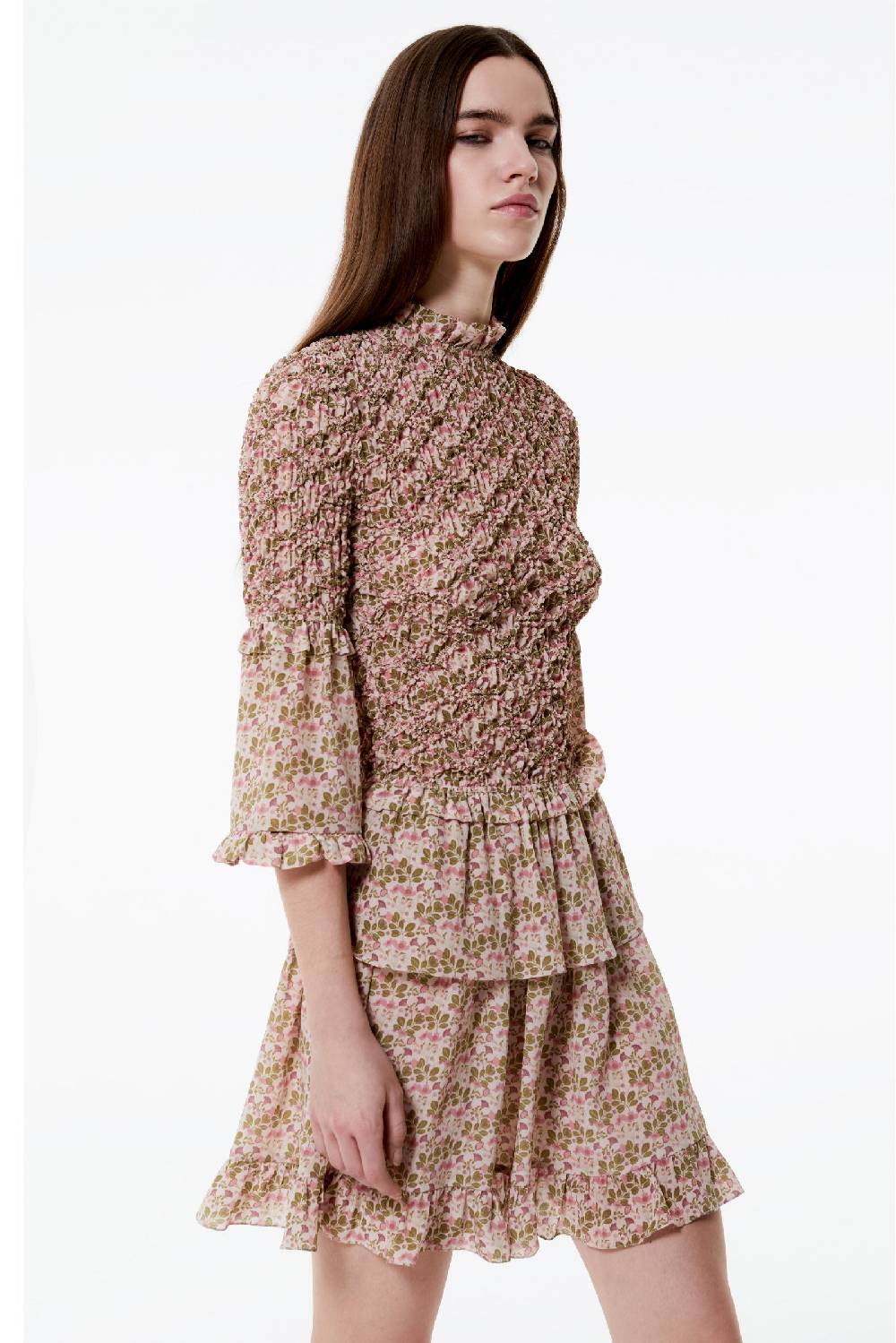 ﻿Kristina Ti GINEVRA - Ruffle dress Poem Economico