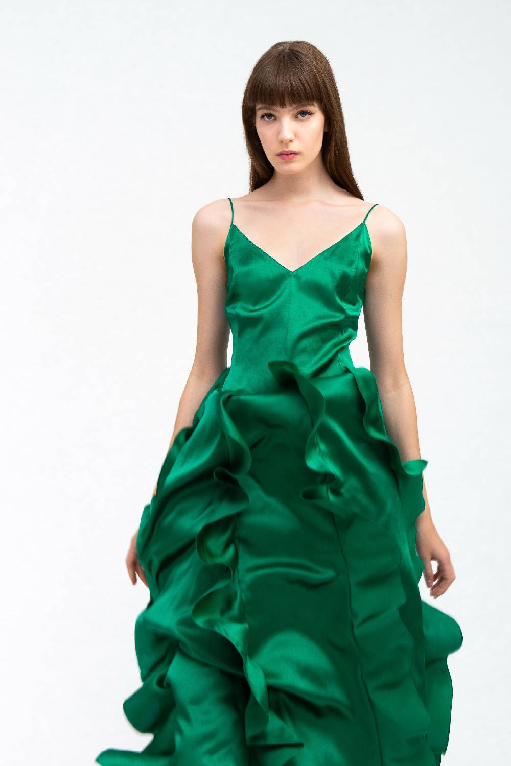 Kristina Ti FLORA - Long silk dress Hotsell