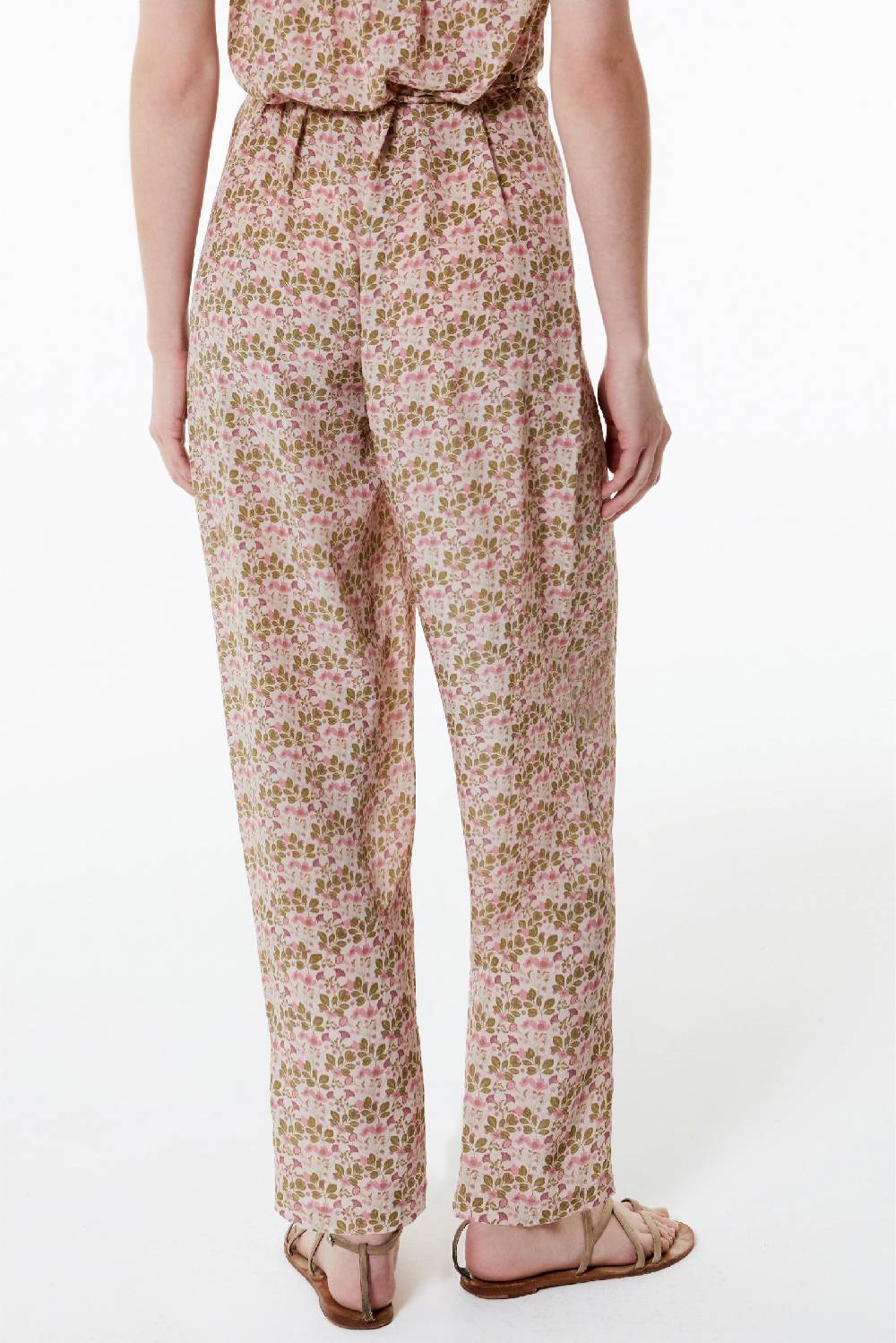 Kristina Ti JULIE - Silk trousers Poem Promozione Limitata