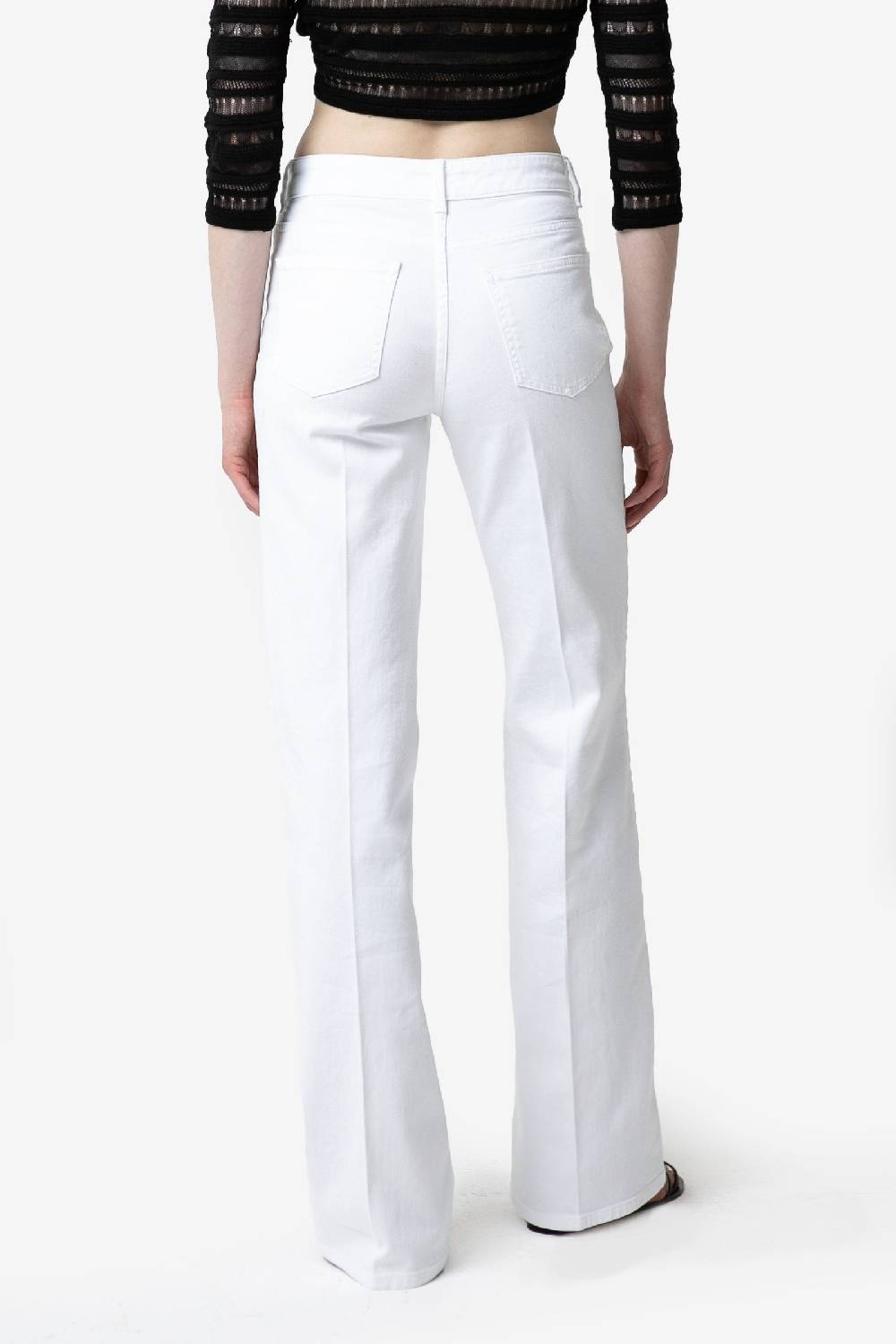 Kristina Ti MARTA - White flared jeans Online