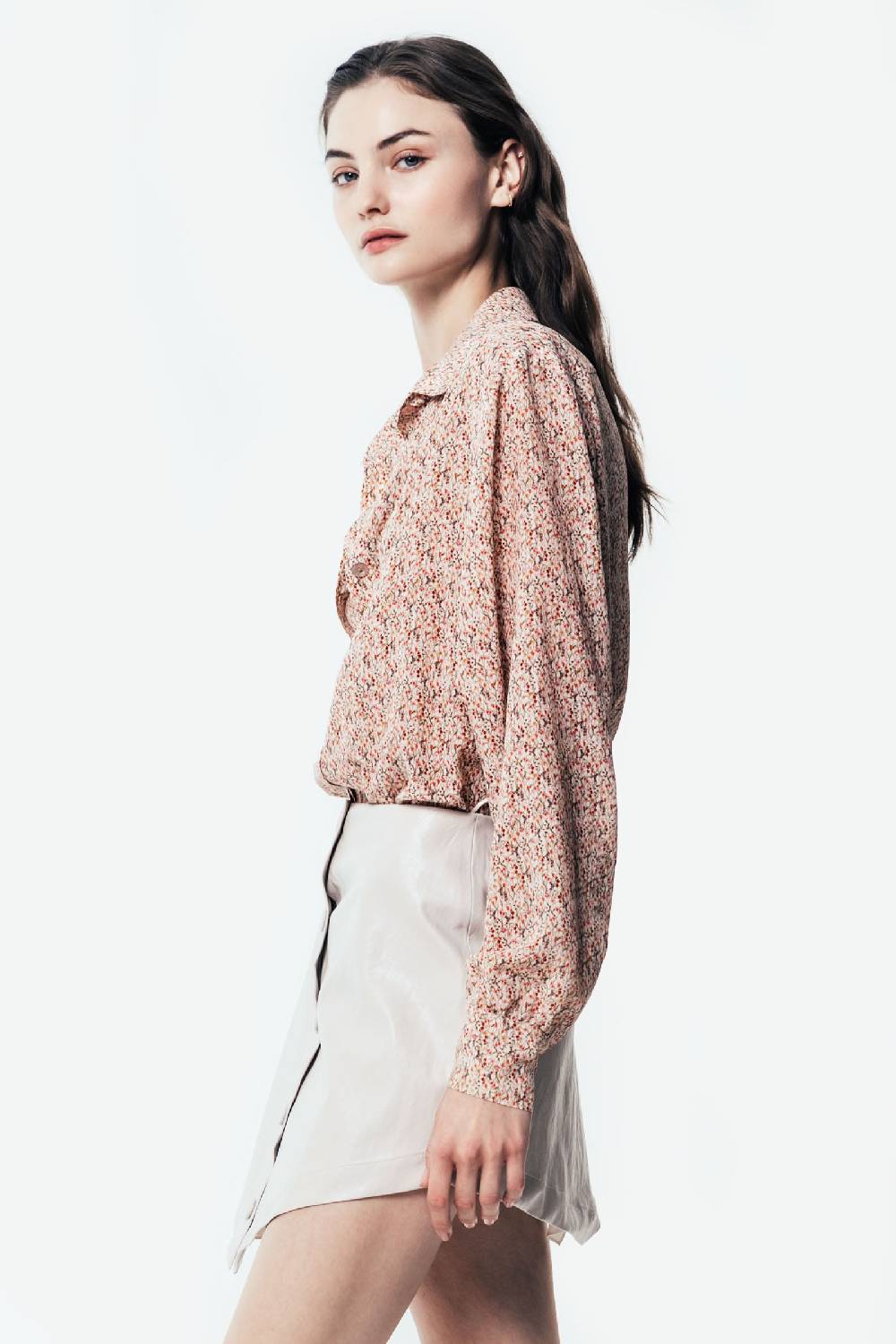 Kristina Ti CAMELIA - Eco-leather miniskirt Outlet