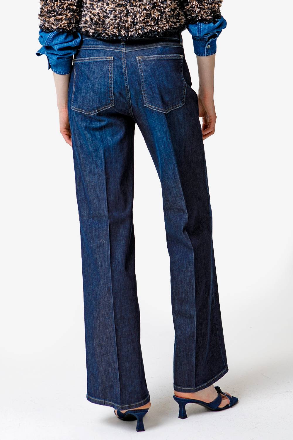 Kristina Ti SOFIA - Low waist denim jeans In Saldo