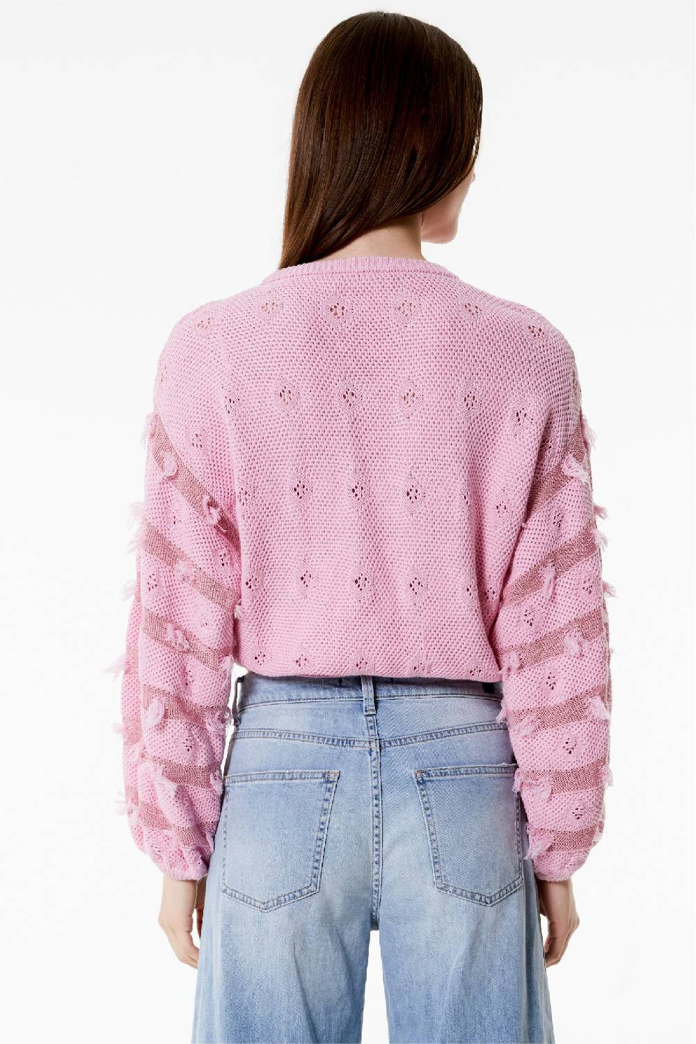 Kristina Ti BELLA - Knitted sweater Fringe In Linea