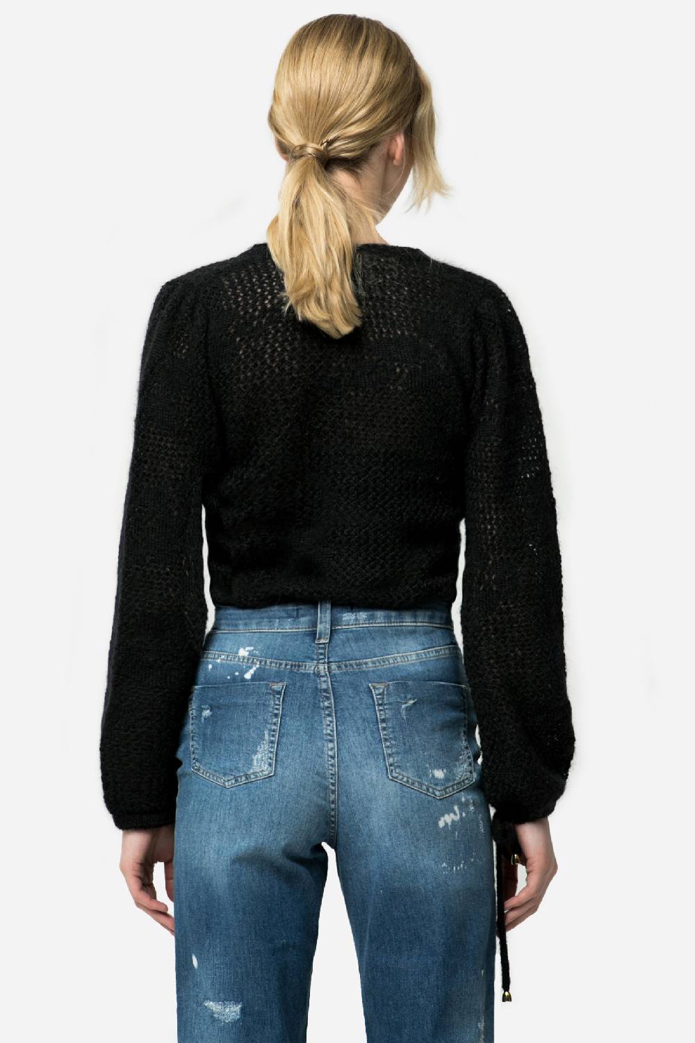 Kristina Ti SELENE - Monochrome knitted sweater Acquista Ora