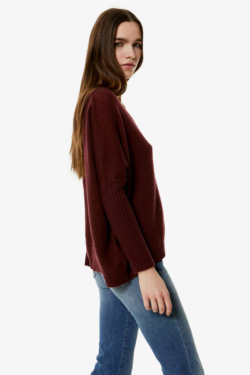 Kristina Ti ROSSANA - Cashmere poncho Promozione Limitata