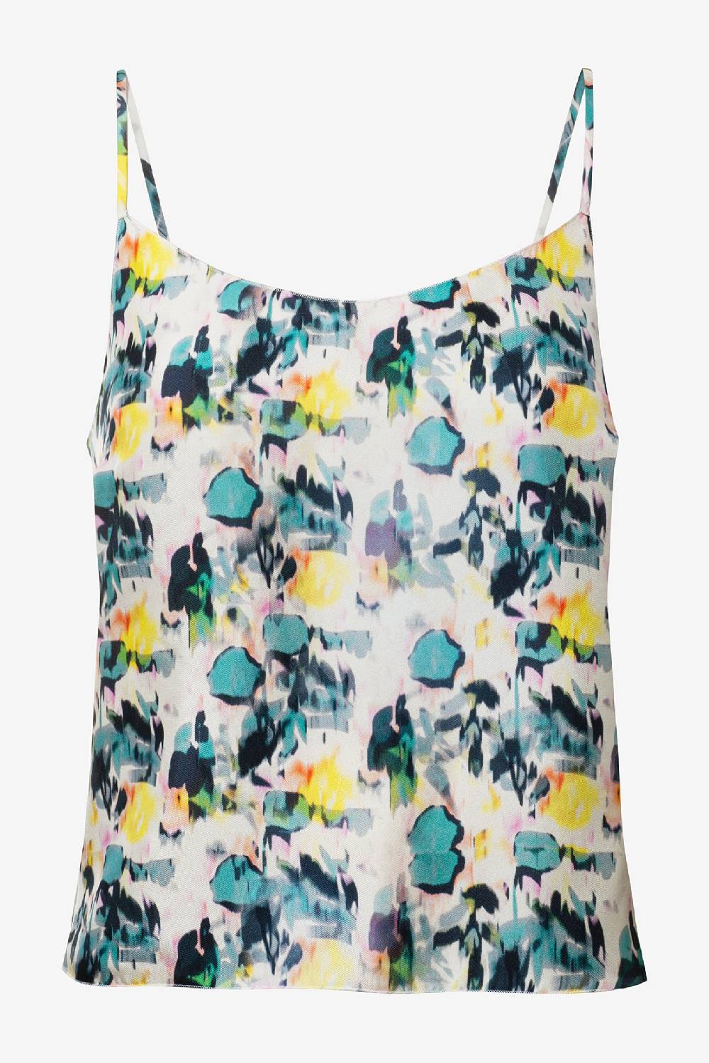 Kristina Ti GEORGIA - Silk top Watercolor Saldi Di Fabbrica