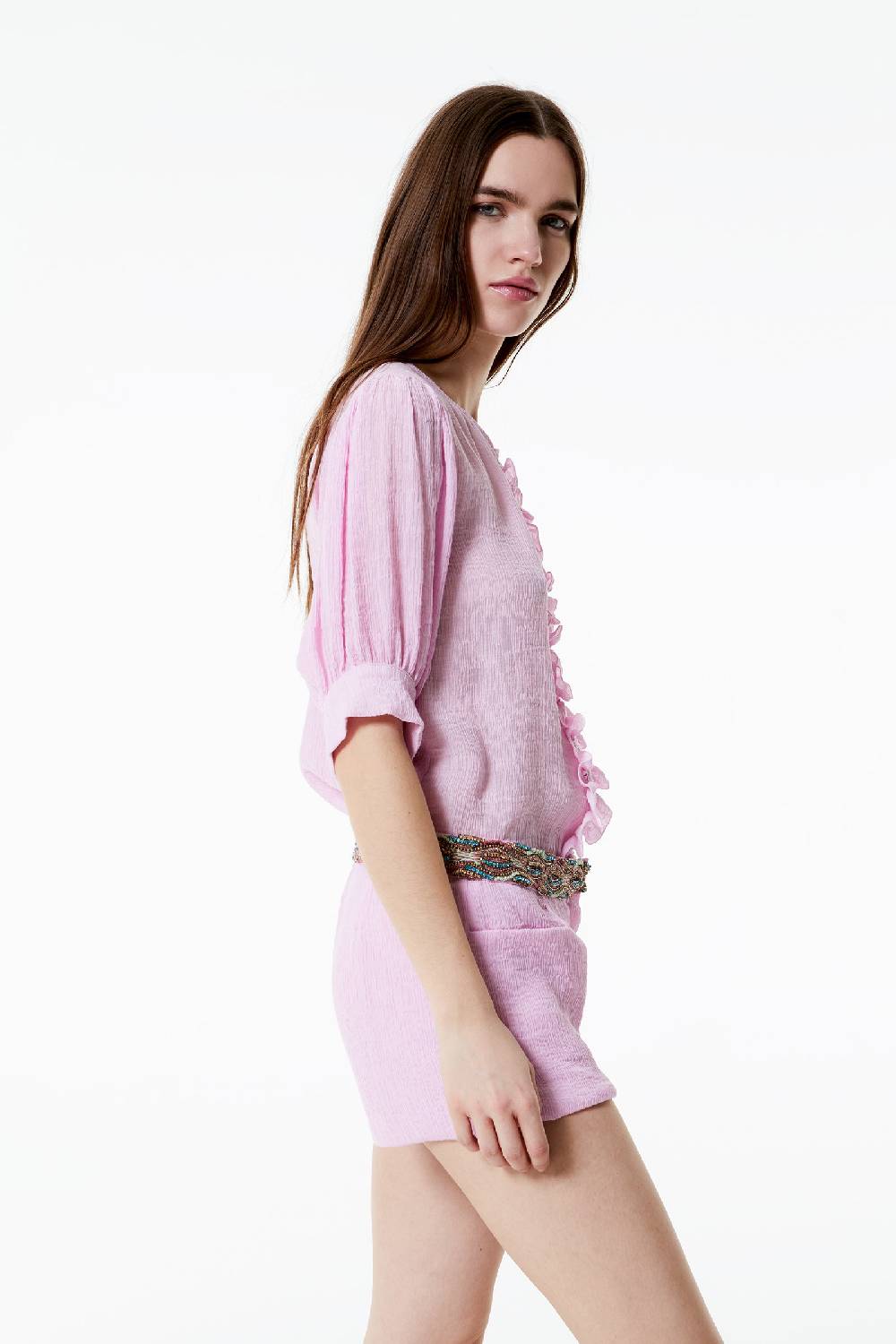 Kristina Ti FANTA - Crew neck blouse Moda