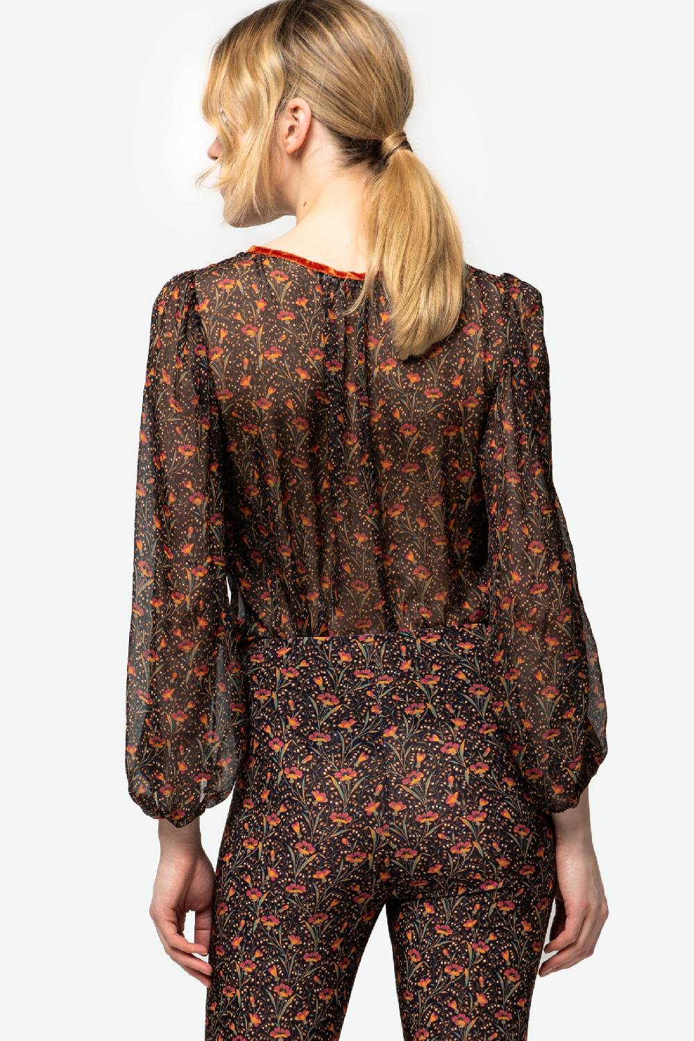 Kristina Ti LORELLA - Boho-chic jewel blouse Fino Al -60%