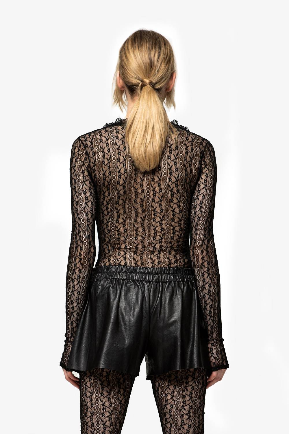 Kristina Ti FUTURA - Undress lace T-shirt Moda