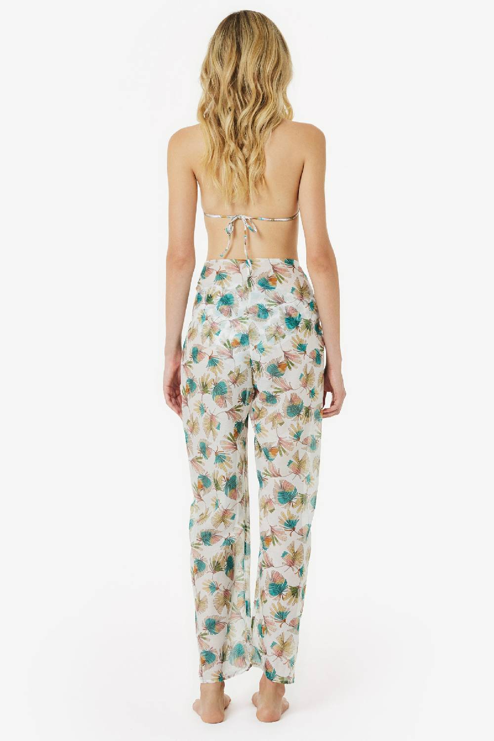 Kristina Ti ZELINDA - Pareo trousers Foliage Acquista Ora