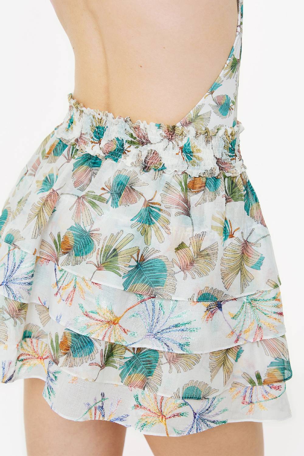 Kristina Ti GEMMA - Mini skirt Foliage Black Friday Prezzi