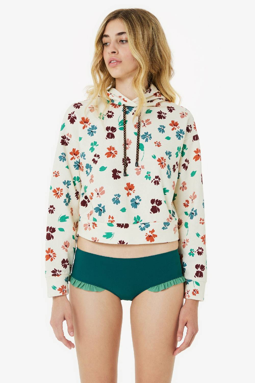 Kristina Ti MAGMA – Hooded sweatshirt Flora Affare Del Giorno
