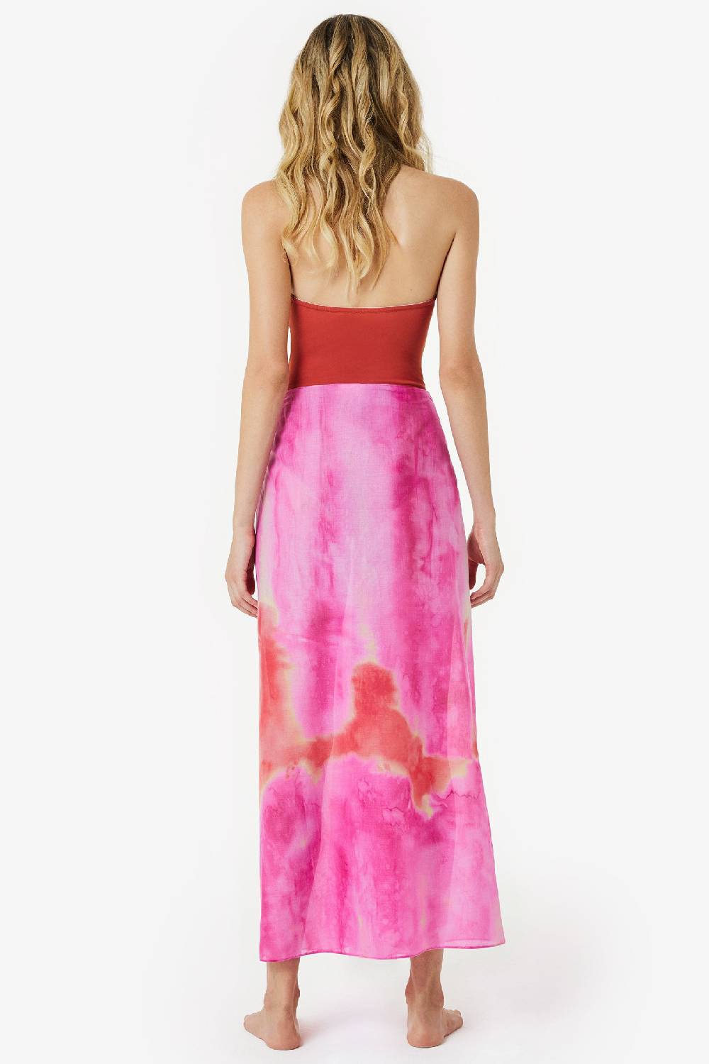 Kristina Ti ASIA - Pareo skirt Shadows Vendita Calda