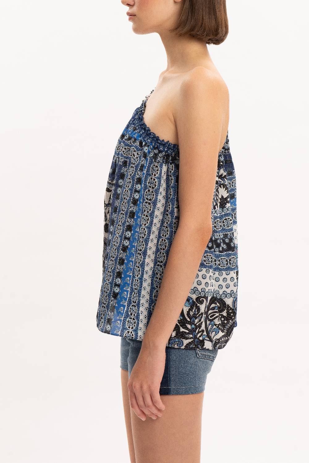 Kristina Ti CLARA - One shoulder blouse Vintage Prezzo Ridotto