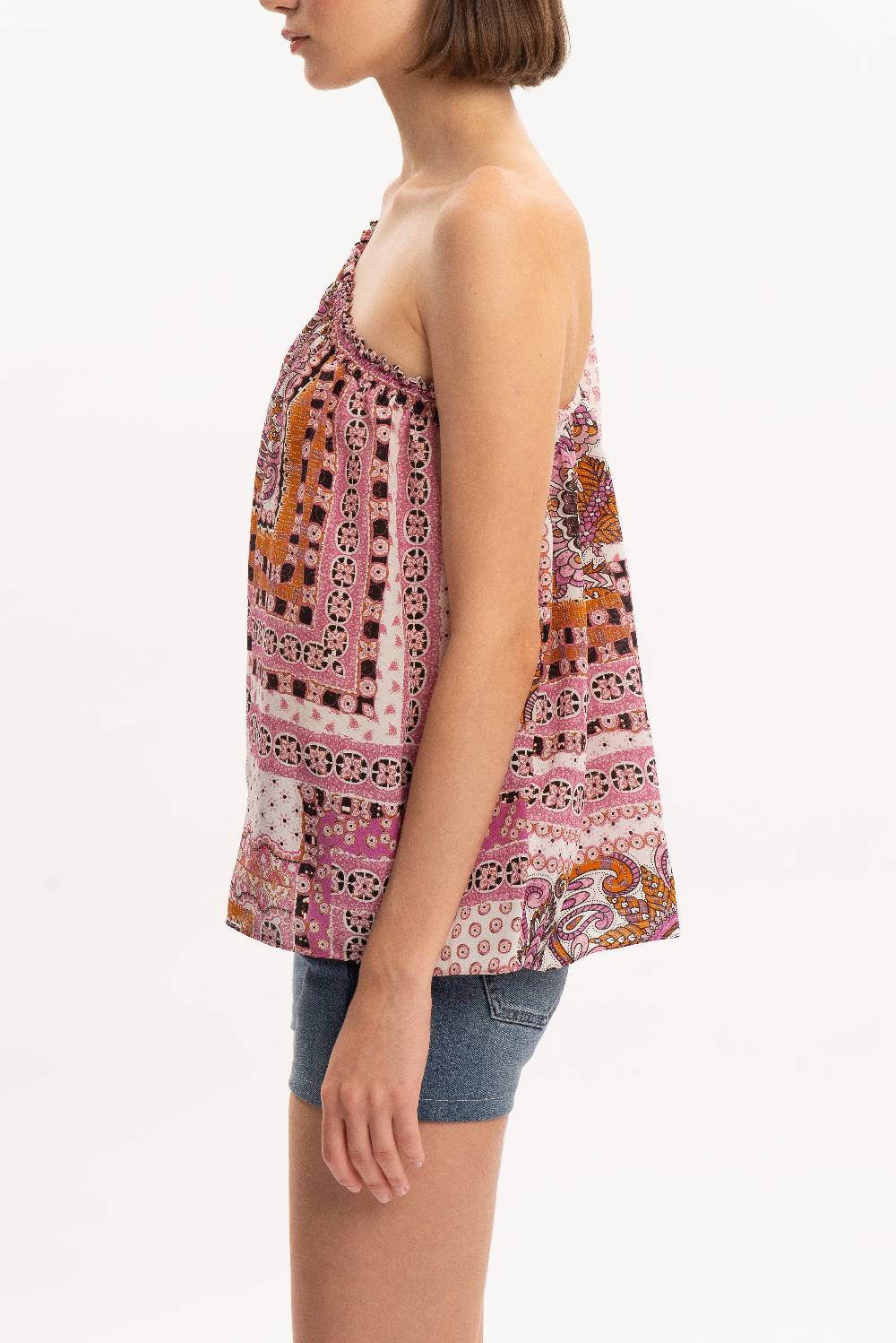 Kristina Ti AGATA - One shoulder blouse Vintage Novità