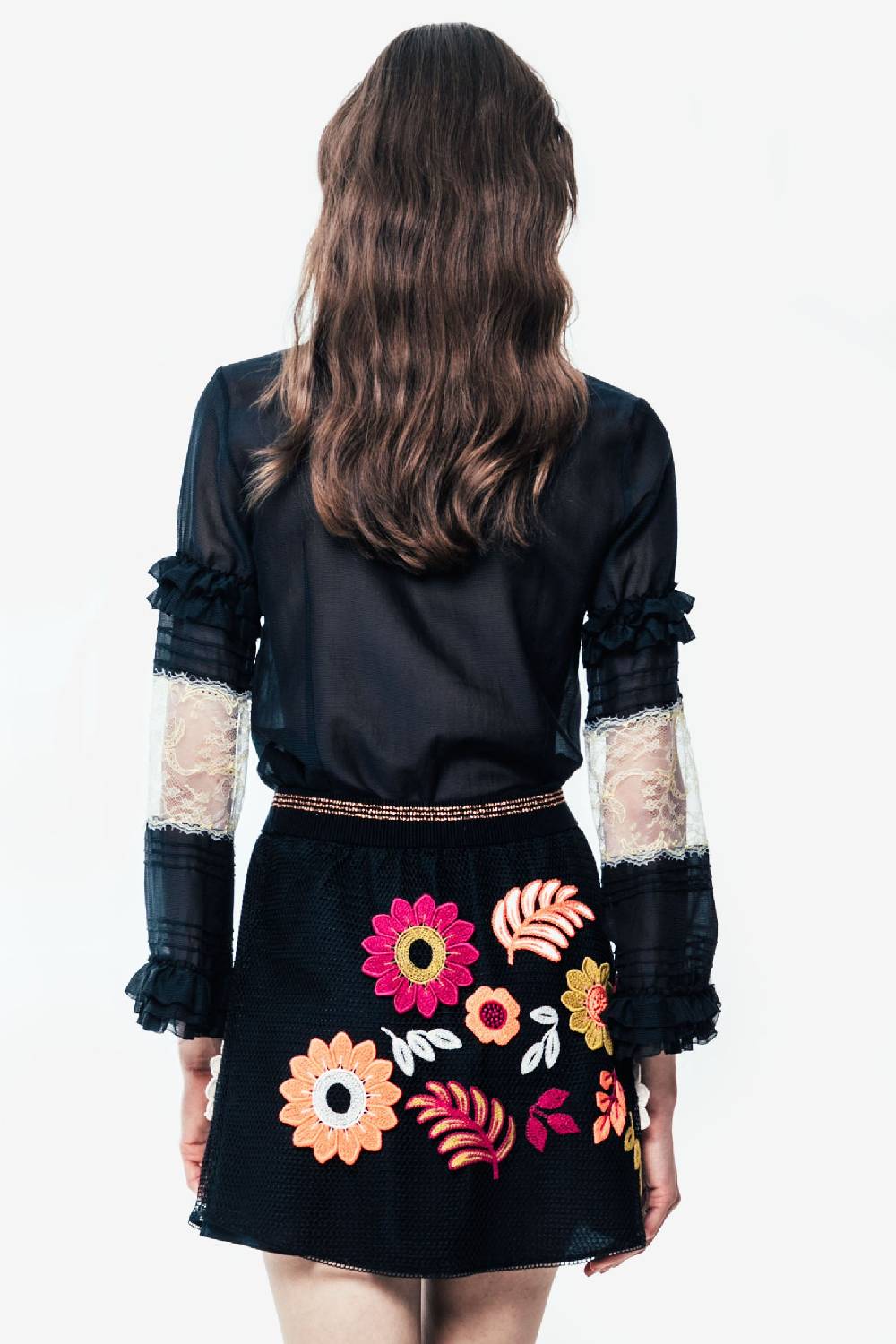 Kristina Ti ANDREA - Blouse with lace Nuova