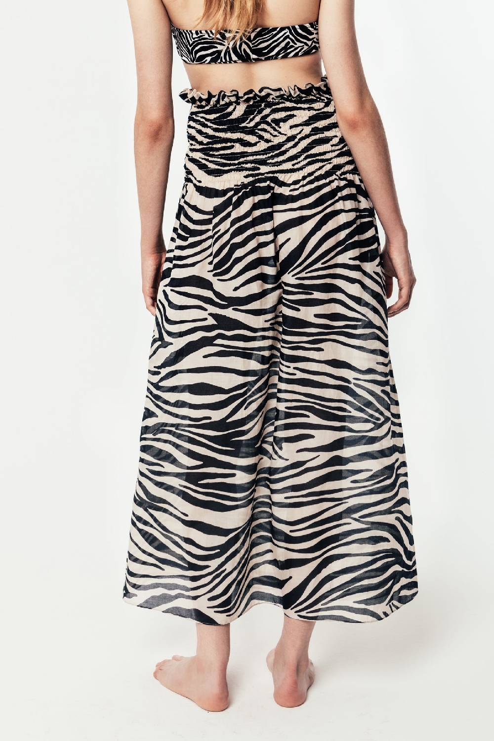Kristina Ti MARCELA - Long animalier skirt Online