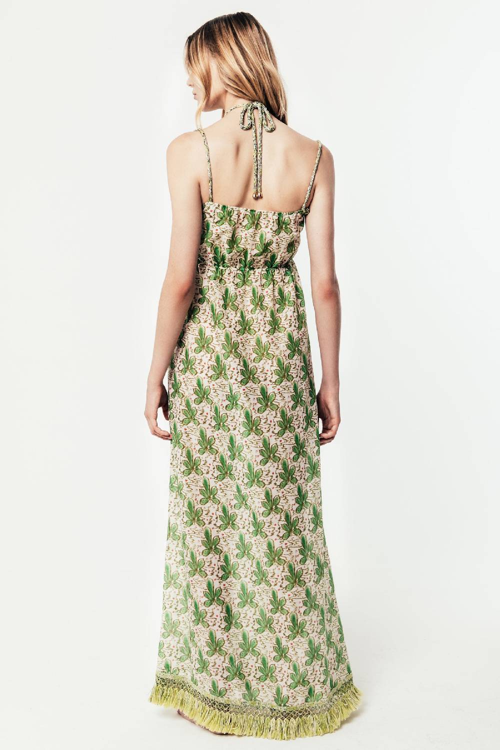 Kristina Ti CONSUELO - Long tropical dress Outlet